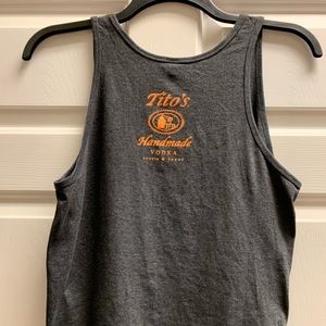 Tito’s On Tour tank - Medium